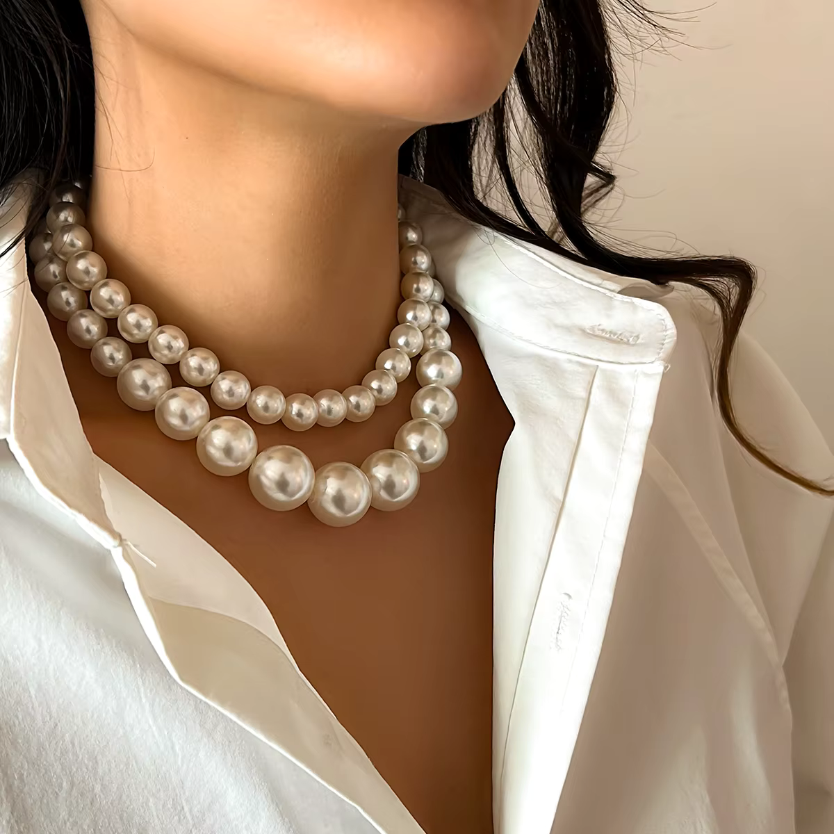 Juego de Collares Perlé (2x1)