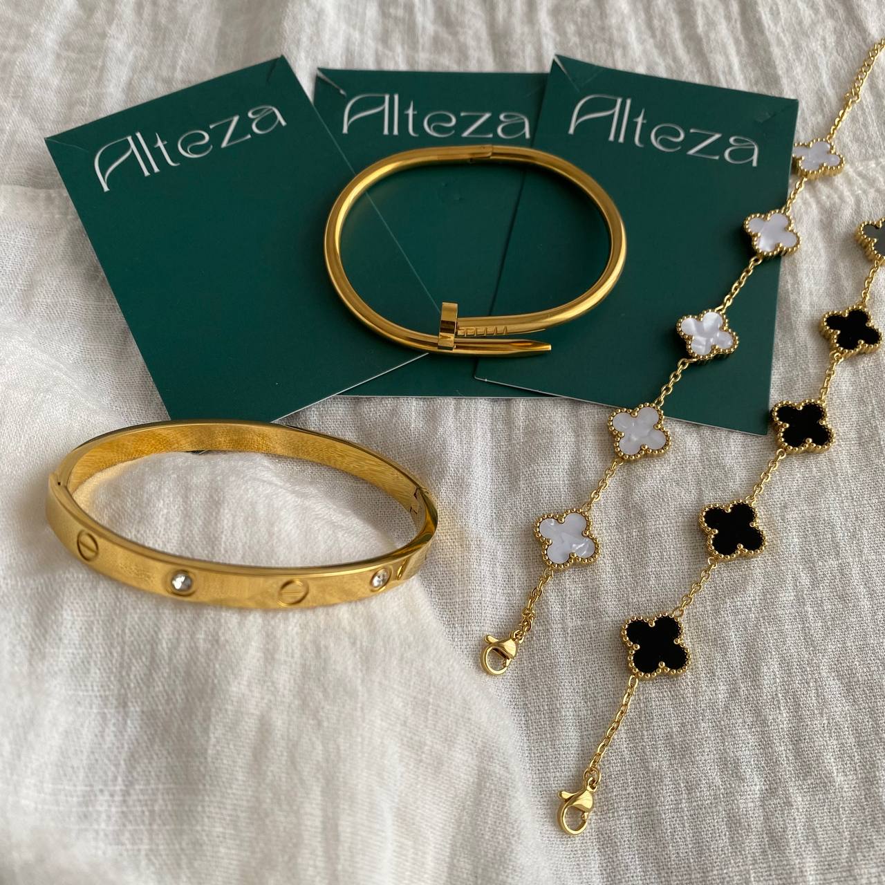 PACK DIAMANTE | 4 PULSERAS