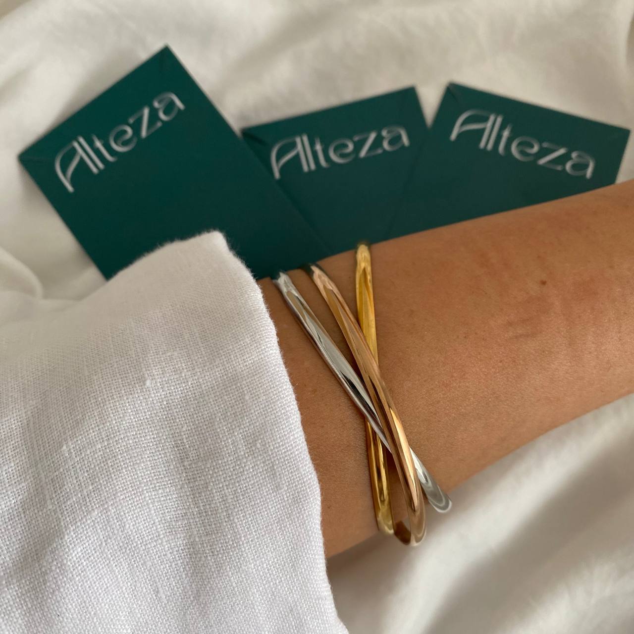 BRAZALETE MANHATTAN (3 piezas)