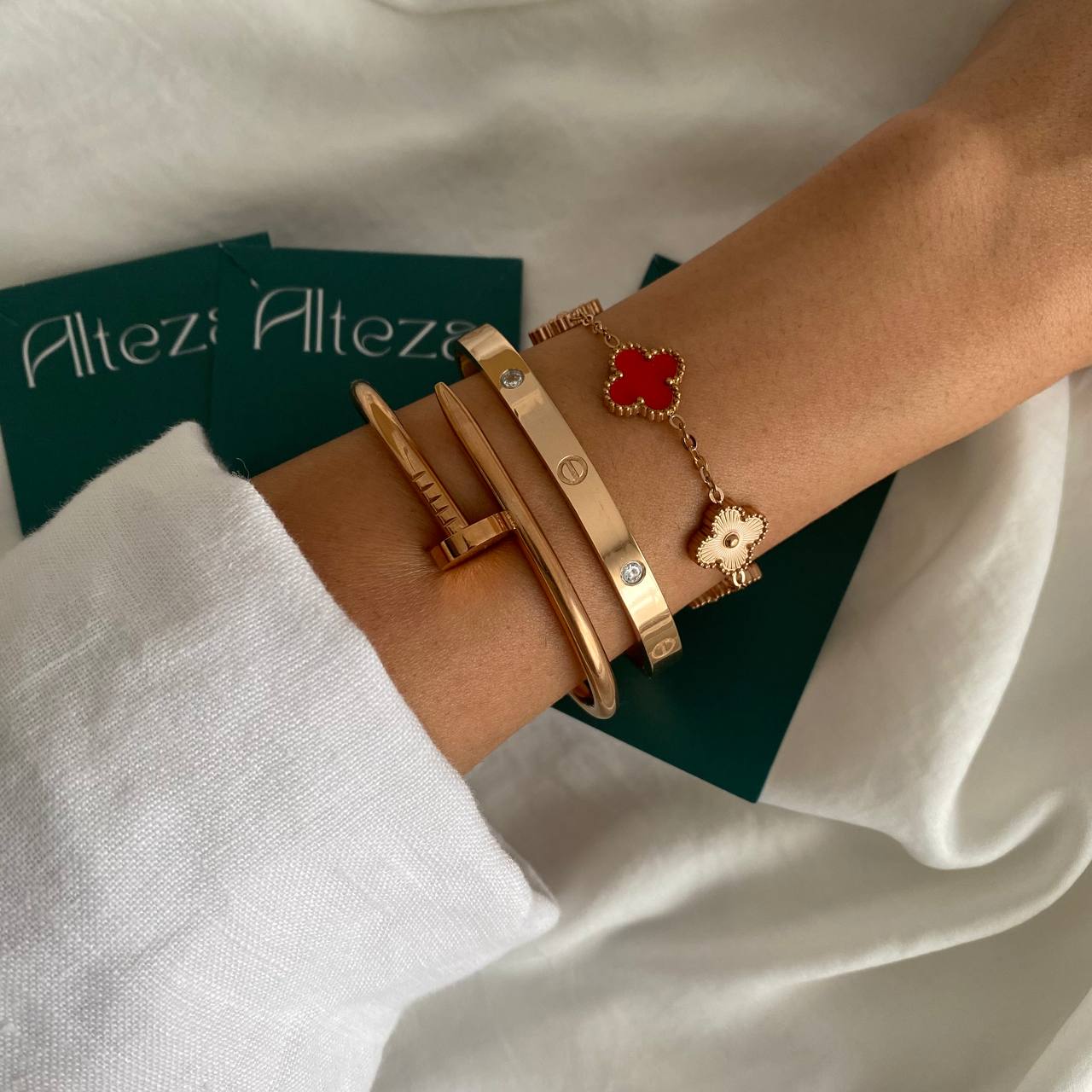 PACK ROSSO | 3 PULSERAS