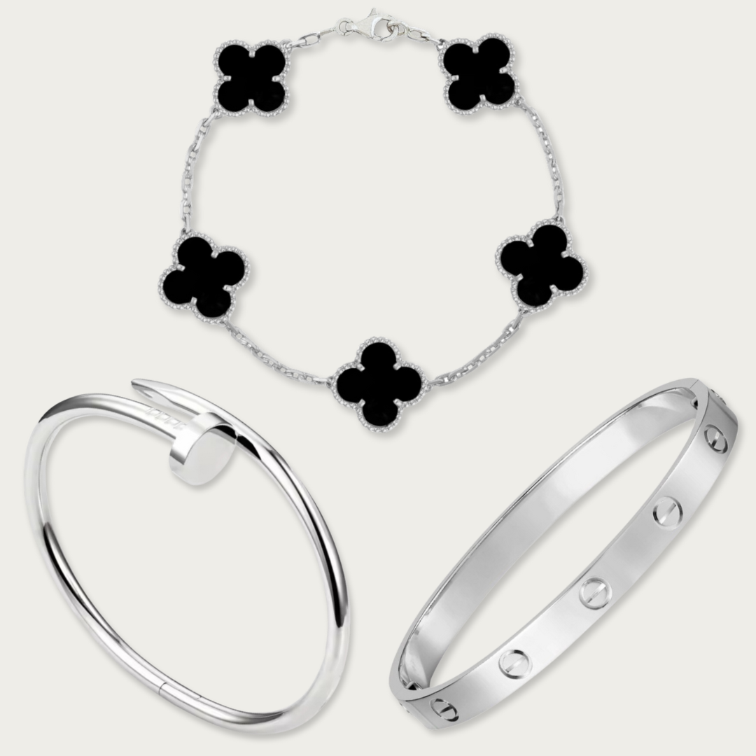 PACK DIAMANTE HOMBRE | PACK 3 PULSERAS