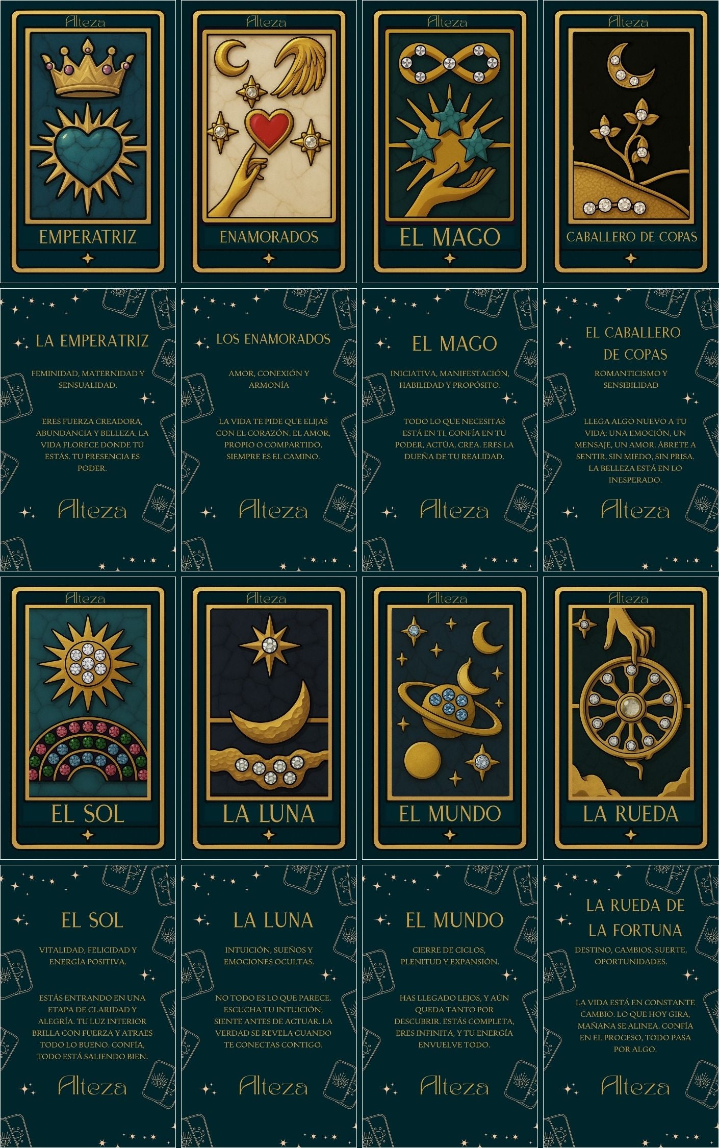 Pendientes del Tarot