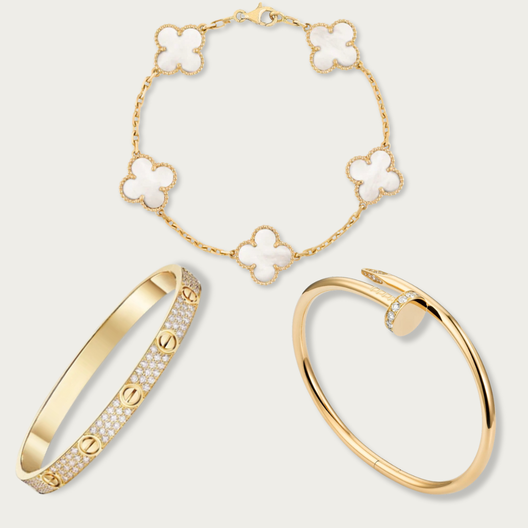 PANAMÁ BRILLO | PACK 3 PULSERAS (5 colores)