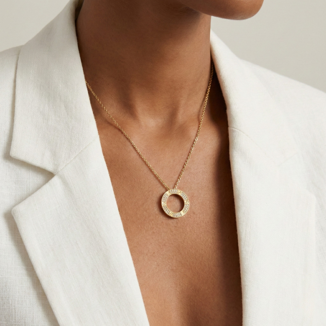 COLAR BRILHANTE CAROL