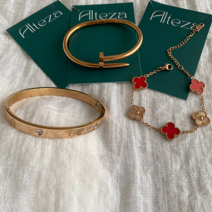PACK ROSSO | 3 PULSERAS