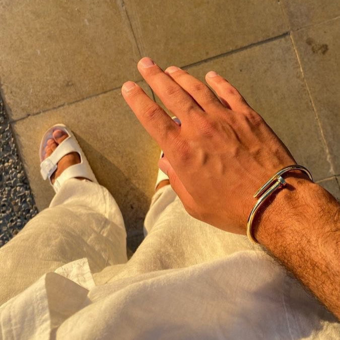 PULSERA CLAVO HOMBRE
