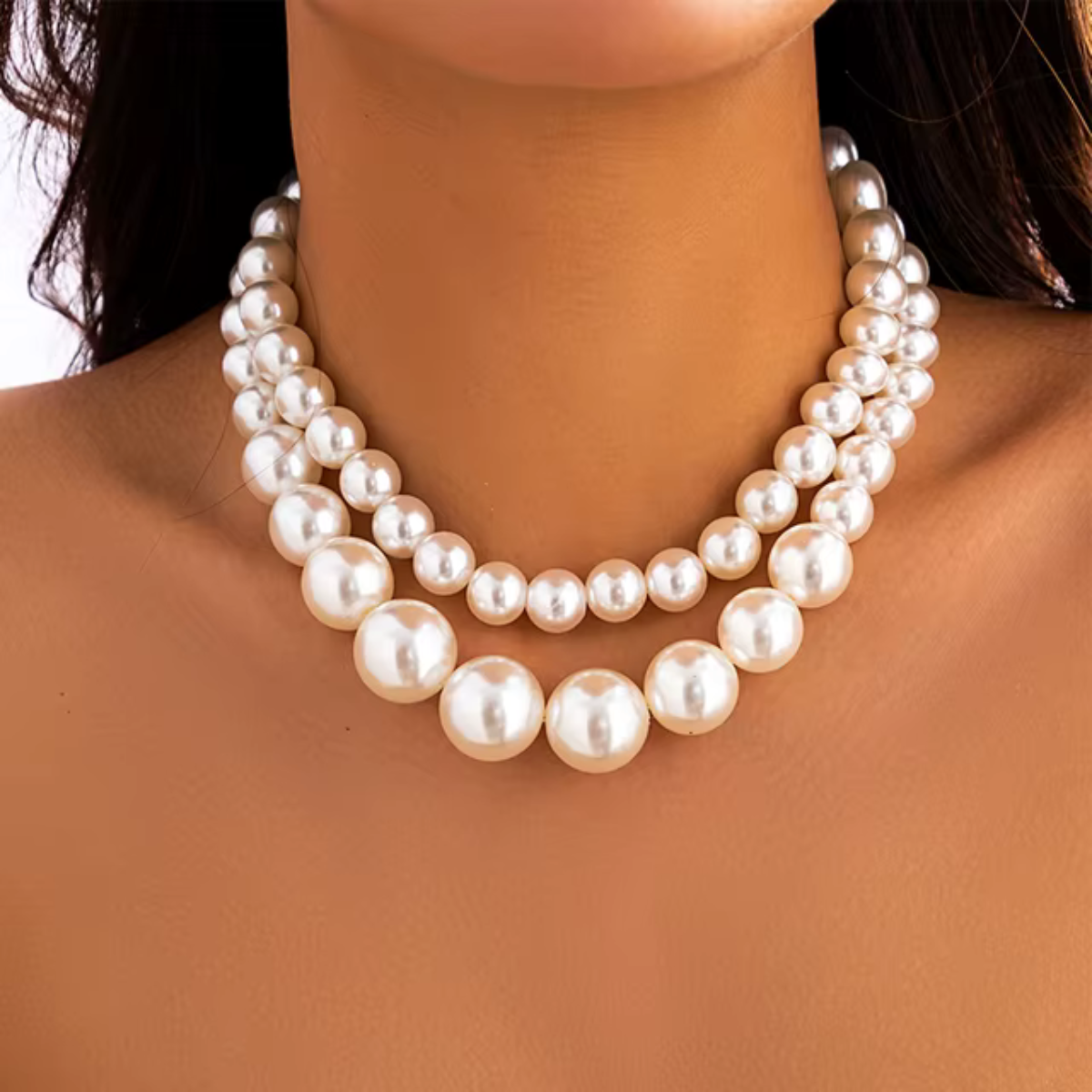 Juego de Collares Perlé (2x1)