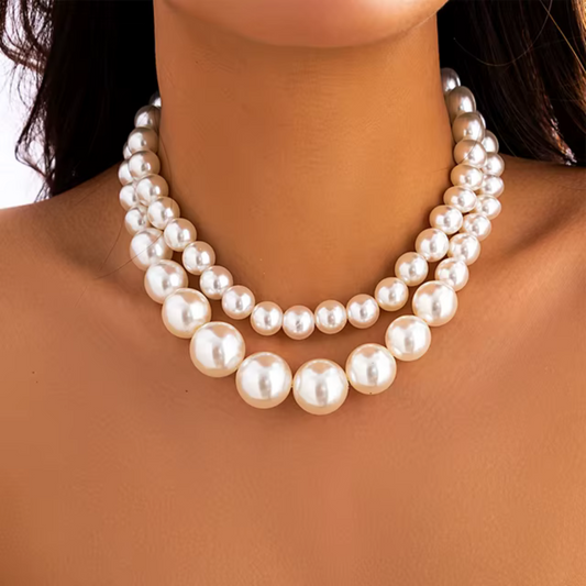 Juego de Collares Perlé (2x1)