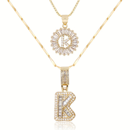 Juego de Colgantes Letras Diamante