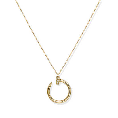 COLLAR CLAVO BRILLO