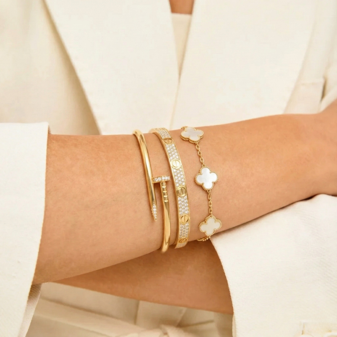 PANAMÁ BRILLO | PACK 3 PULSERAS (5 colores)