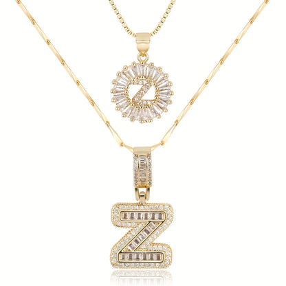 Juego de Colgantes Letras Diamante